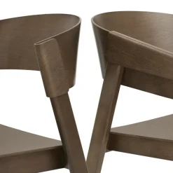Muuto Cover karmstol, mörkbrun bets