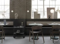 Muuto Cover karmstol, mörkbrun bets