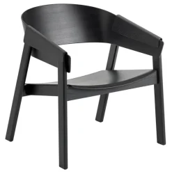 Muuto Cover loungestol, svart