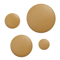 Muuto Dots Wood klädkrok, burnt orange