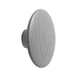 Muuto Dots Wood klädkrok, mörkgrå