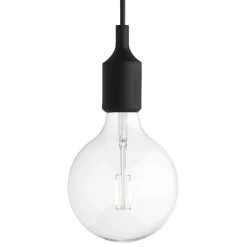 Muuto E27 LED pendellampa, svart