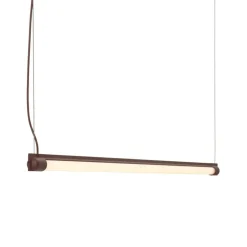 Muuto Fine hänglampa, 90 cm, djupröd