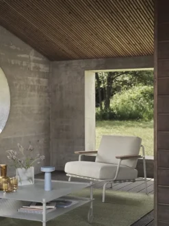 Muuto Flow soffbord, 95 x 95,5 cm, grå