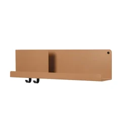 Muuto Folded hylla, bränd orange, medium