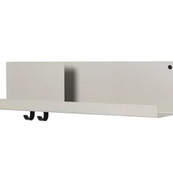 Muuto Folded hylla, grå, medium