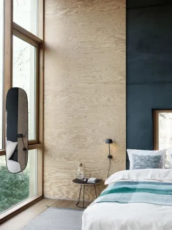 Muuto Framed spegel, stor, brungrå