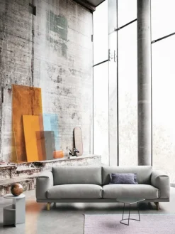 Muuto Framed spegel, stor, brungrå