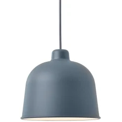 Muuto Grain pendellampa, blågrå