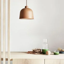 Muuto Grain pendellampa, grå