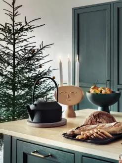 Muuto Groove marmorunderlägg, stort, grå