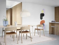 Muuto Kink vas, ljusblå