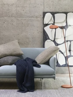 Muuto Leaf golvlampa, kopparbrun