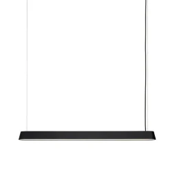 Muuto Linear pendellampa, 87,2 cm, svart