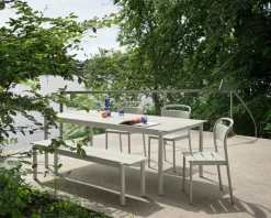 Muuto Linear Steel bänk, 170 cm, grå