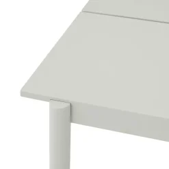 Muuto Linear Steel bord, 200 x 75 cm, grå