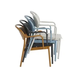 Muuto Linear Steel loungefåtölj, grå