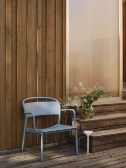 Muuto Linear Steel loungefåtölj, svart