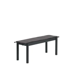 Muuto Linear Steel sittkudde, 110 cm, mörkgrå