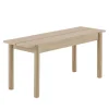 Muuto Linear Wood bänk 110 x 34 cm, ek