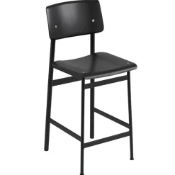 Muuto Loft barstol, 65 cm, svart