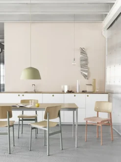 Muuto Loft stol, dusty green - ek