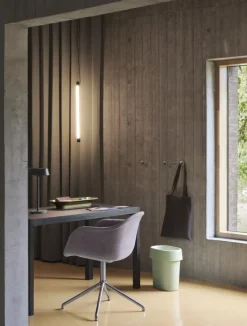 Muuto Mere skål, 51,5 x 21,5 cm, brungrön