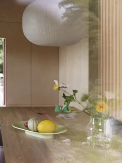 Muuto Mere skål, 52 x 36 cm, ljusgrön