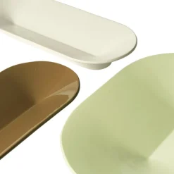 Muuto Mere skål, 51,5 x 21,5 cm, naturvit