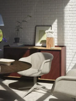 Muuto Mere skål, 51,5 x 21,5 cm, naturvit