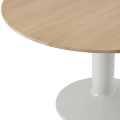 Muuto Midst bord, 120 cm, oljad ek - grå