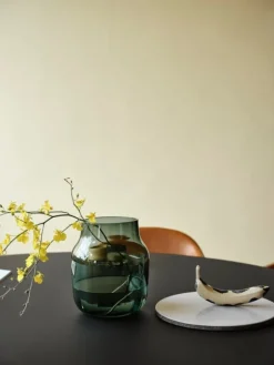 Muuto Midst bord, 160 cm, svart linoleum - svart