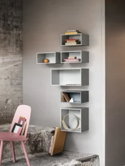 Muuto Mini Stacked 2.0, medium, ljusgrå