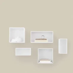 Muuto Mini Stacked 2.0, medium, vit