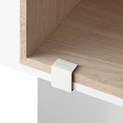 Muuto Mini Stacked klämma, vit