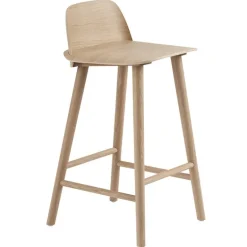 Muuto Nerd barstol, 65 cm, ek