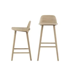 Muuto Nerd barstol, 65 cm, ek