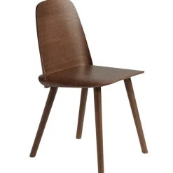 Muuto Nerd stol, mörkbrun bets