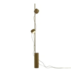 Muuto Post golvlampa, brungrön