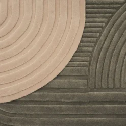 Muuto Relevo-matta, 170 x 240 cm, ljusrosa