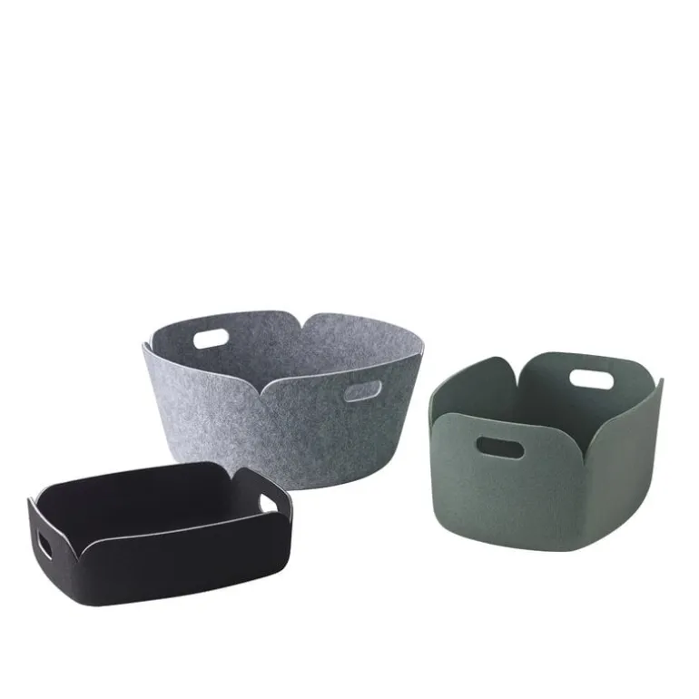 Muuto Restore förvaringskorg, mattgrön