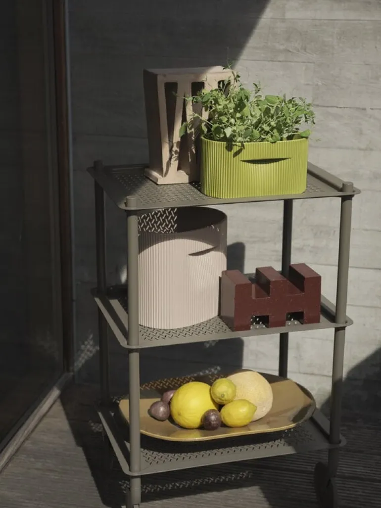 Muuto Ridge blomkruka, h 15 cm, offwhite