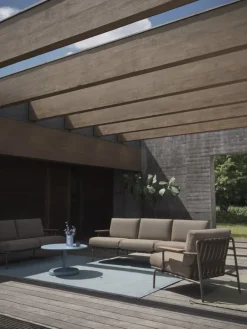 Muuto Ridge vas, 16,5 cm, ljusblå frostat glas