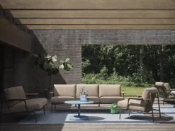 Muuto Ridge vas, 16,5 cm, ljusblå frostat glas