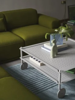 Muuto Ridge vas, 16,5 cm, ljusblå frostat glas