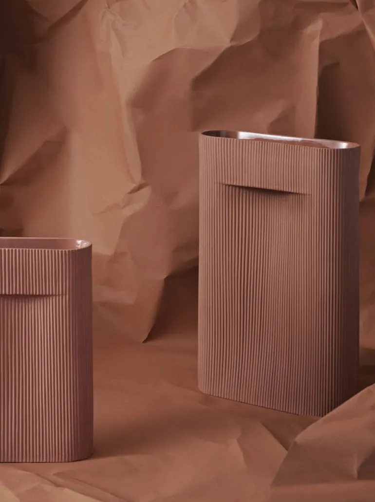 Muuto Ridge vas, stor, terrakotta