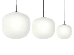 Muuto Rime pendellampa 45 cm, svart