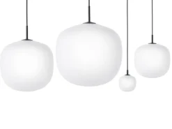 Muuto Rime pendellampa 45 cm, svart