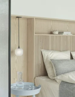 Muuto Rime pendellampa 12 cm, svart