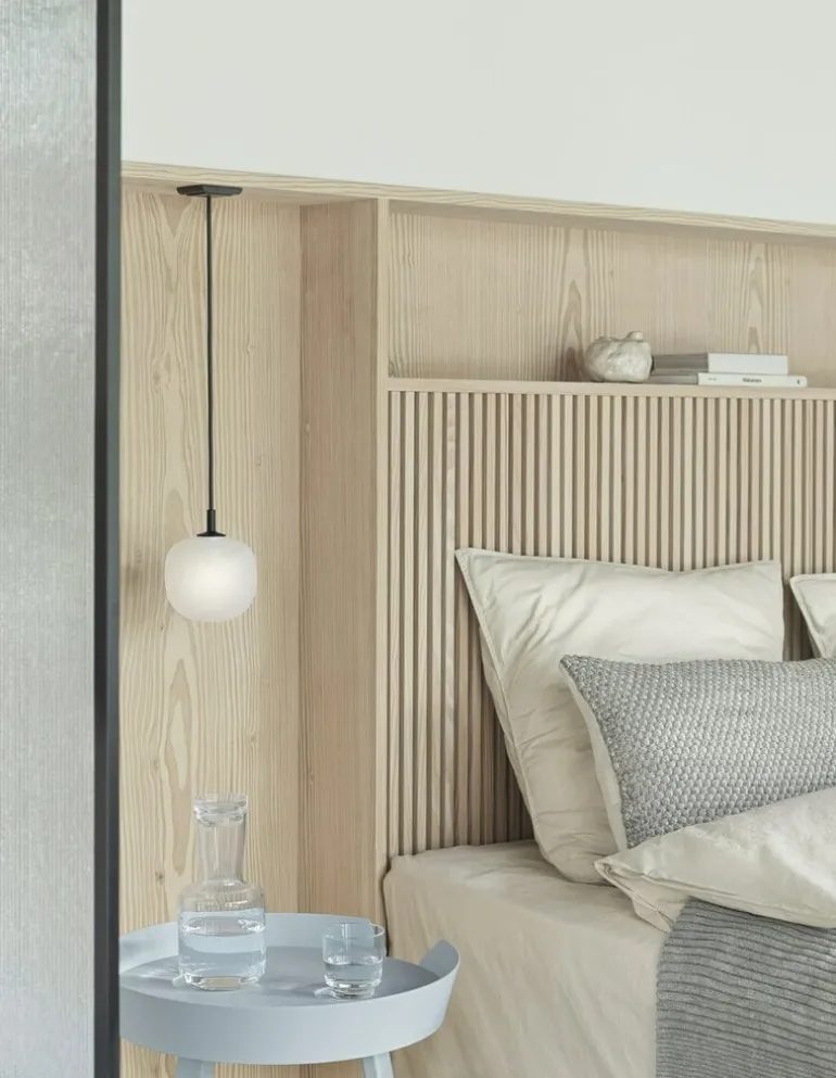 Muuto Rime pendellampa 12 cm, svart